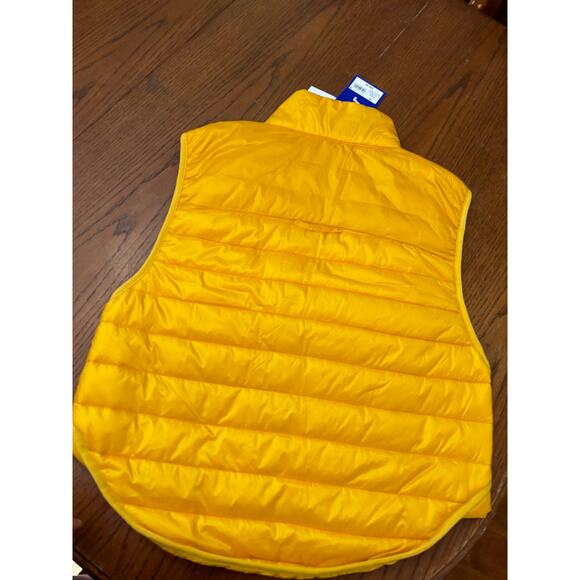 NWT Joy Lab Yellow/Gold Puffer Vest- Size M (small snag) - Picture 6 of 6